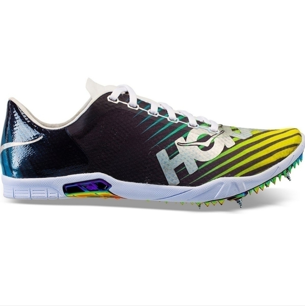 Hoka One One Mens Speed Evo Prof Soccer Sneakers Athletic Running Shoe sz 12